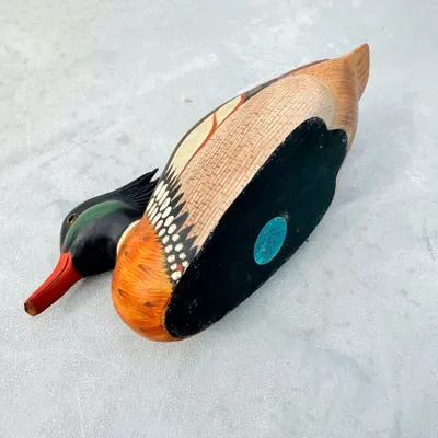Facebook listing view 6 of Hand-Painted Wooden Duck Decoy