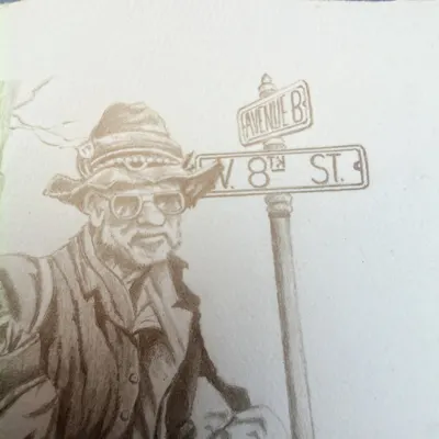 Délos The Drifter artwork detail 4