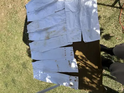 Vintage White Medical Smock Tops & Pants (Multiples) view 4