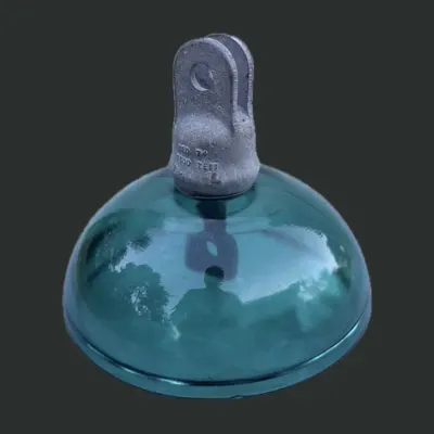 Sediver Aqua Glass Insulator, 1974