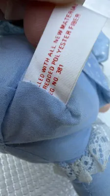 1982 Dan Dee Blue Rag Doll — product photograph 8