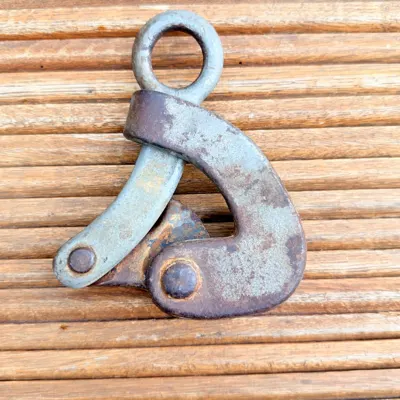 Facebook listing view 3 of Vintage Cable-Pulling Grip with Hinged Jaw