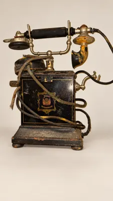 Antique Danish JYDSK Hand-Crank Telephone, c.1914–15