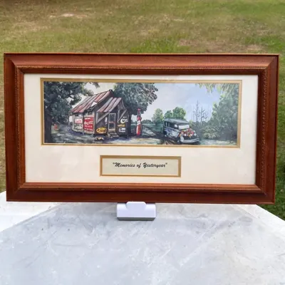 Facebook listing view 3 of Memories of Yesteryear Framed Country Store Art