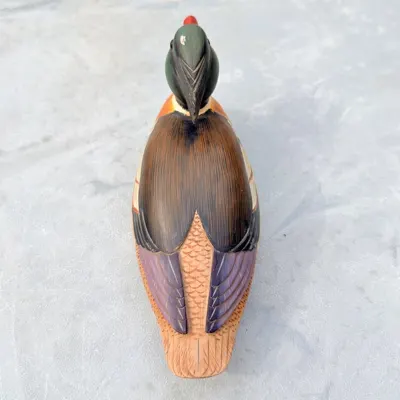 Facebook listing view 9 of Hand-Painted Wooden Duck Decoy