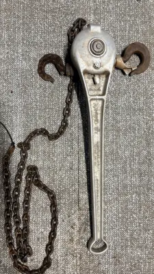 A.B. Chance aluminum 1-ton lever chain hoist view 3