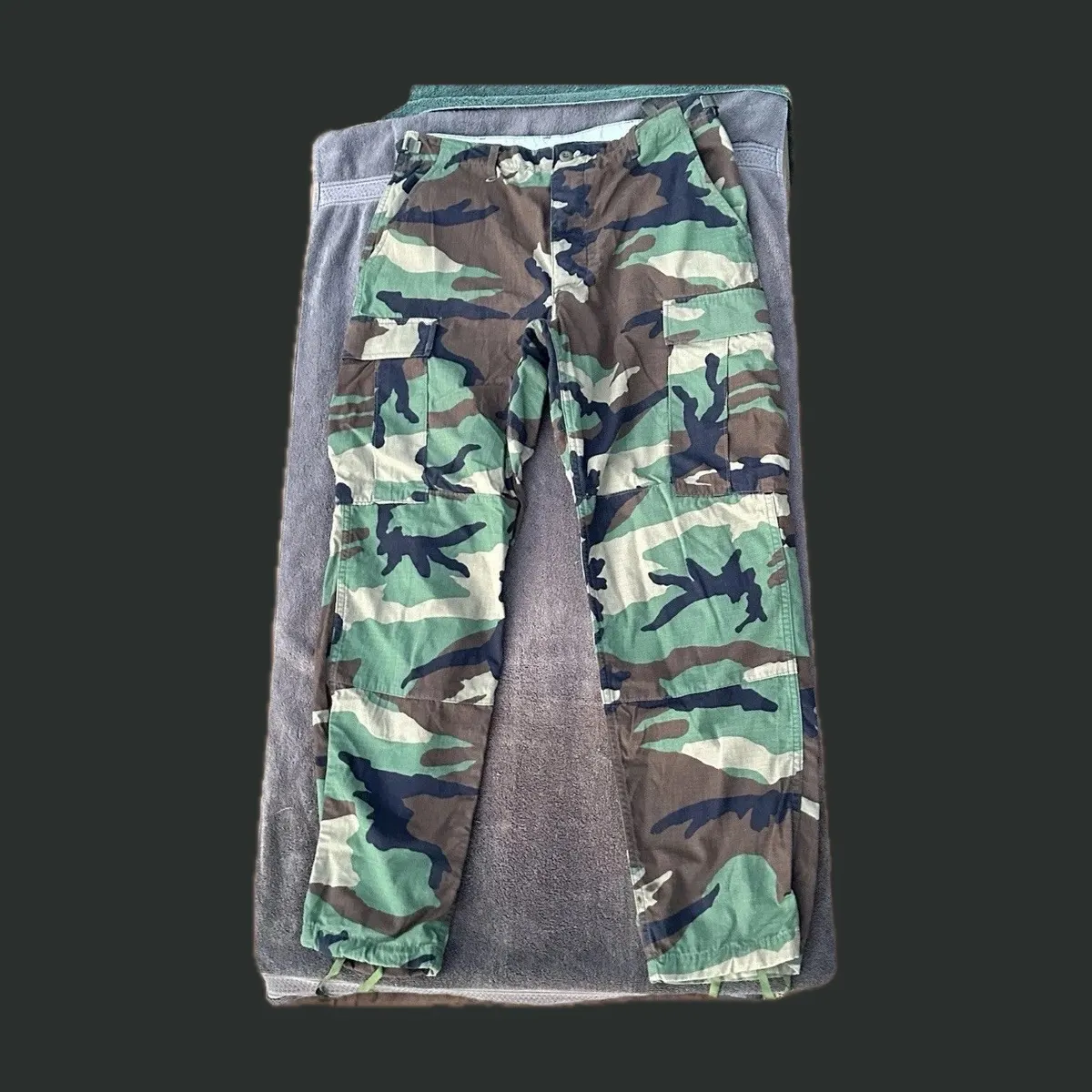 USGI Woodland Ripstop BDU Trousers, Medium Regular — cover photograph