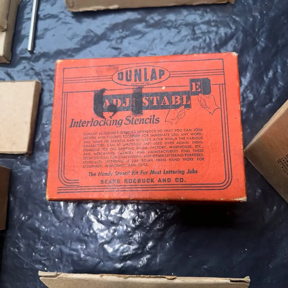 Dunlap Adjustable Interlocking Stencils Kit