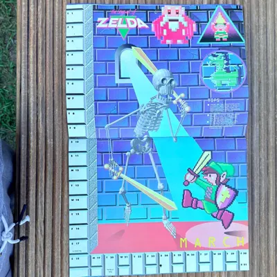 Vintage 1990 Nintendo Power Game Calendar · $44 — view 10
