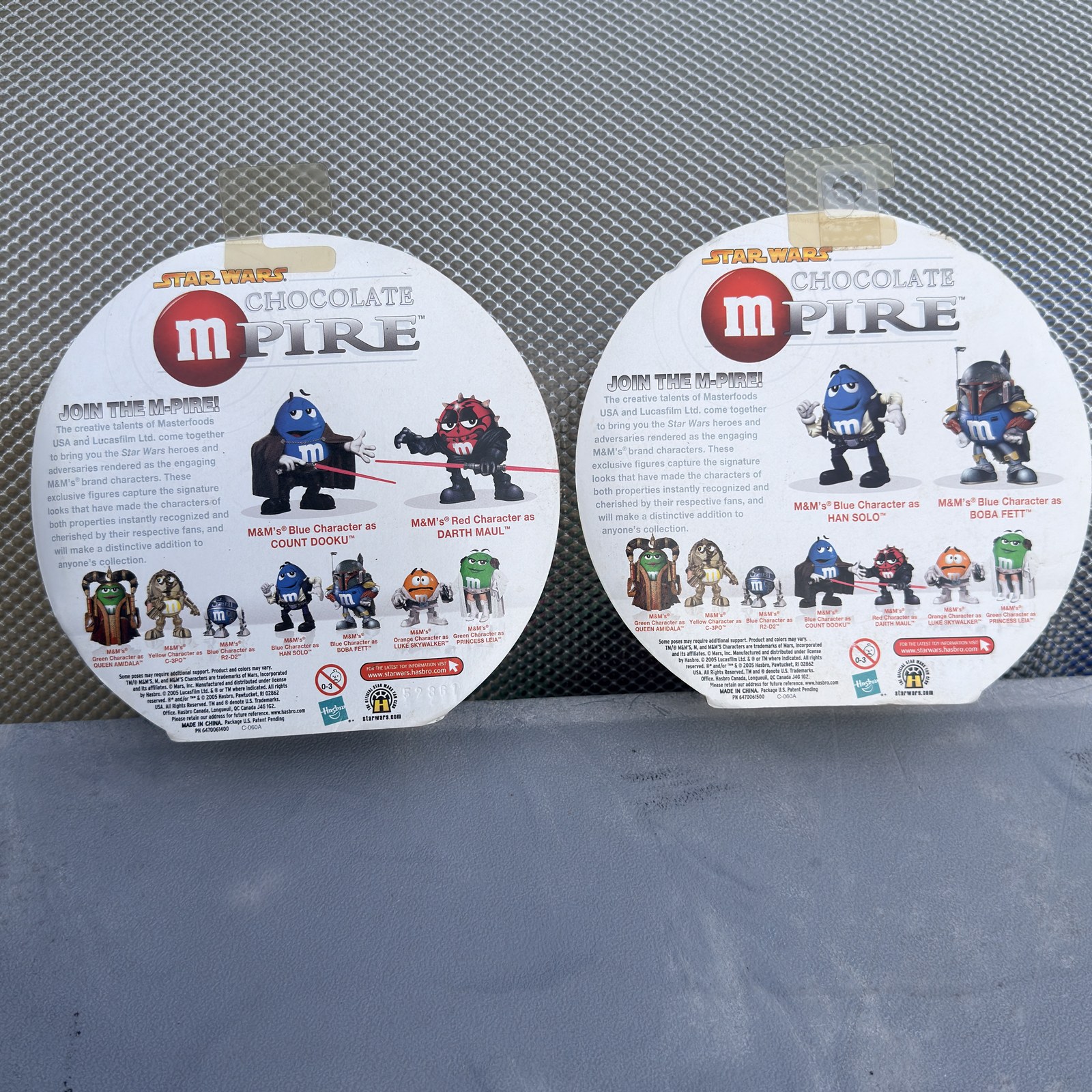 Star Wars M&M’s Chocolate Mpire Pair (2005 Hasbro) photo 5