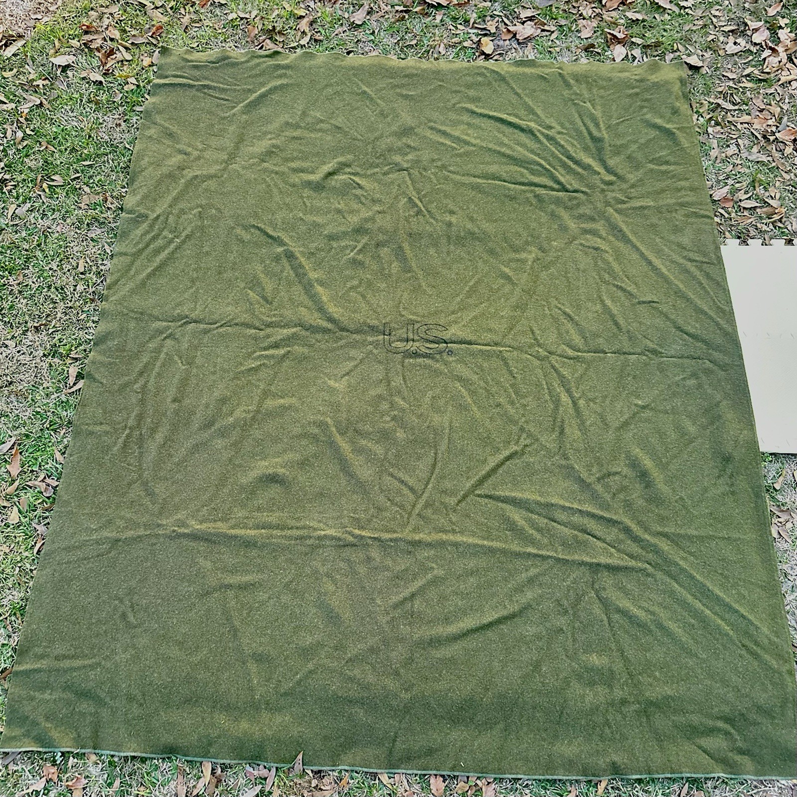 U.S. Military Wool Blanket (OG-118), 1966 — photo 3