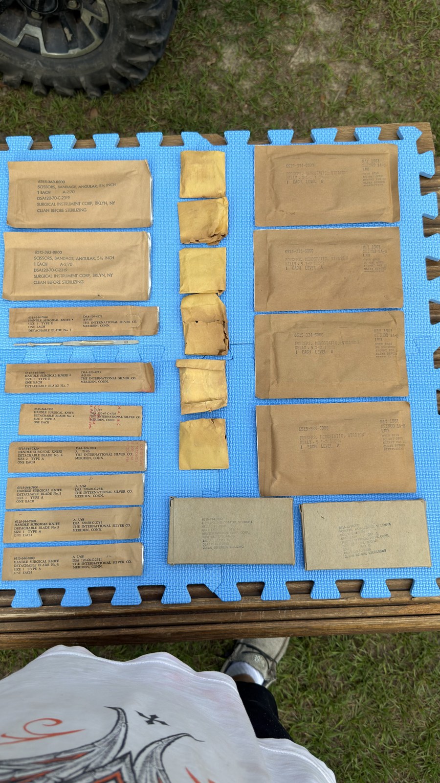 Vintage Military Medical/Surgical Surplus Box Lot photo 2