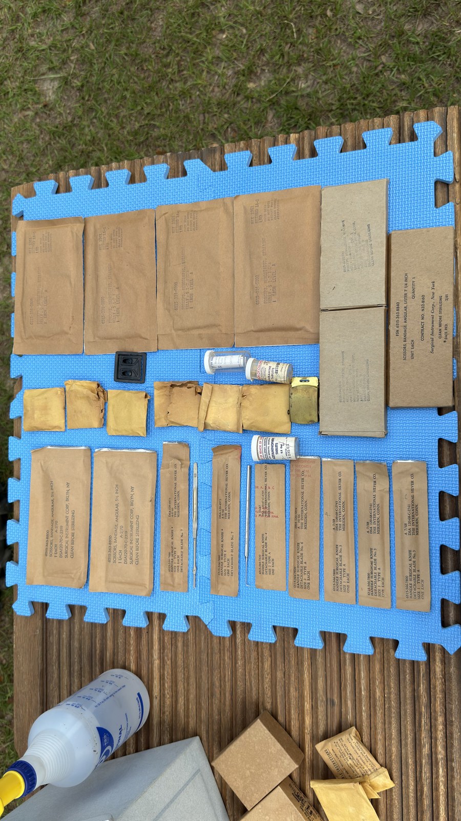 Vintage Military Medical/Surgical Surplus Box Lot photo 3