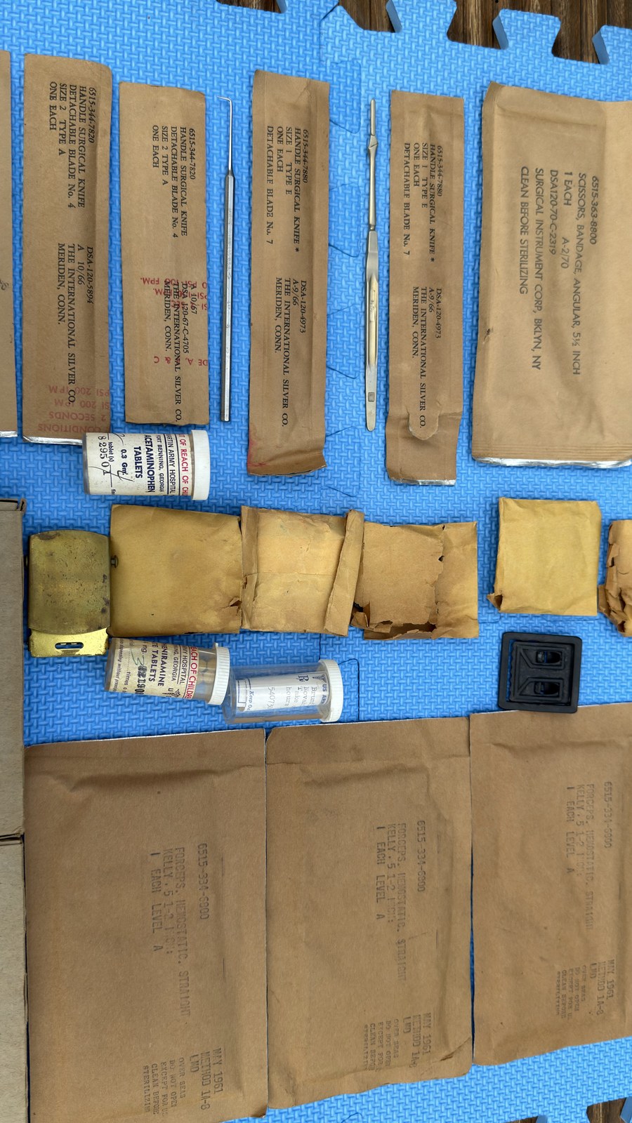 Vintage Military Medical/Surgical Surplus Box Lot photo 8