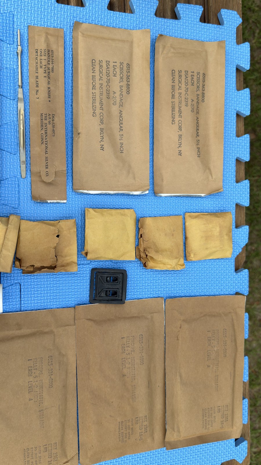 Vintage Military Medical/Surgical Surplus Box Lot photo 9