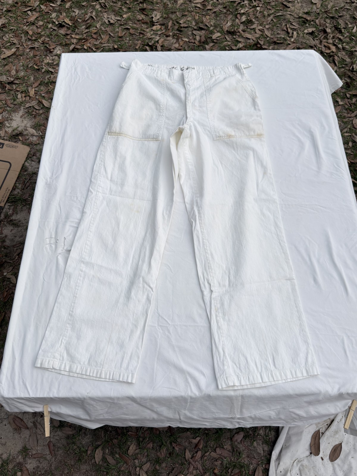Vintage White Medical Smock Tops & Pants (Multiples) photo 1