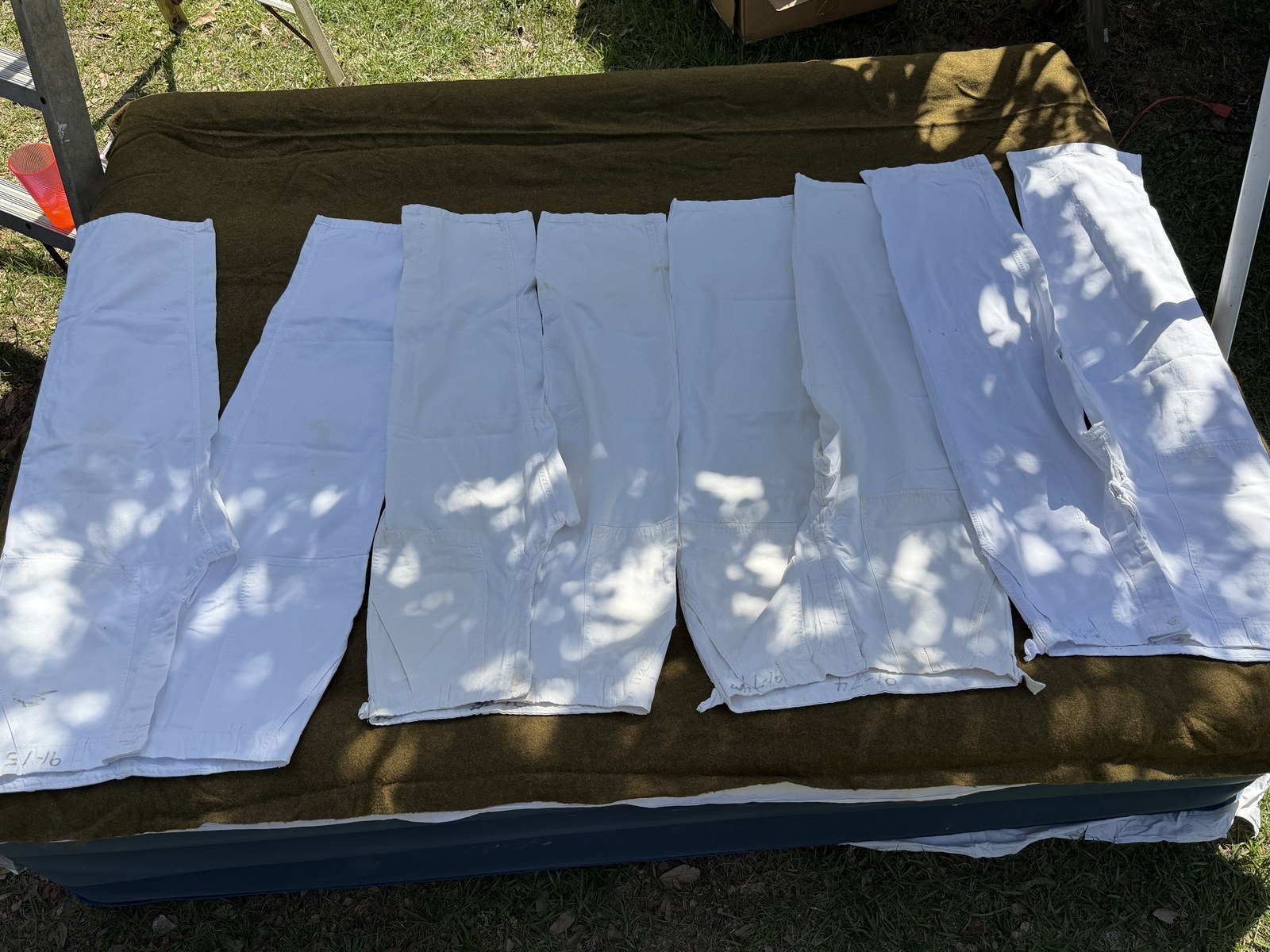 Vintage White Medical Smock Tops & Pants (Multiples) photo 9