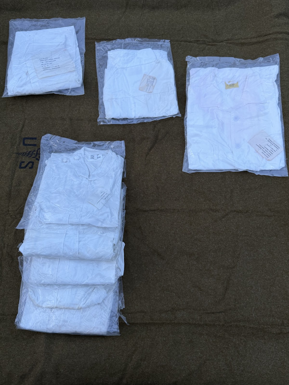 Vintage White Medical Smock Tops & Pants (Multiples) photo 14