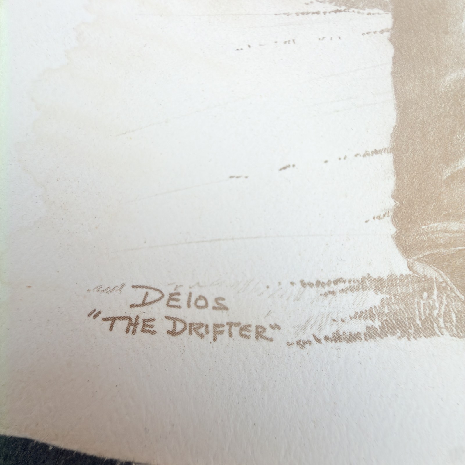 Délos The Drifter artwork detail 3