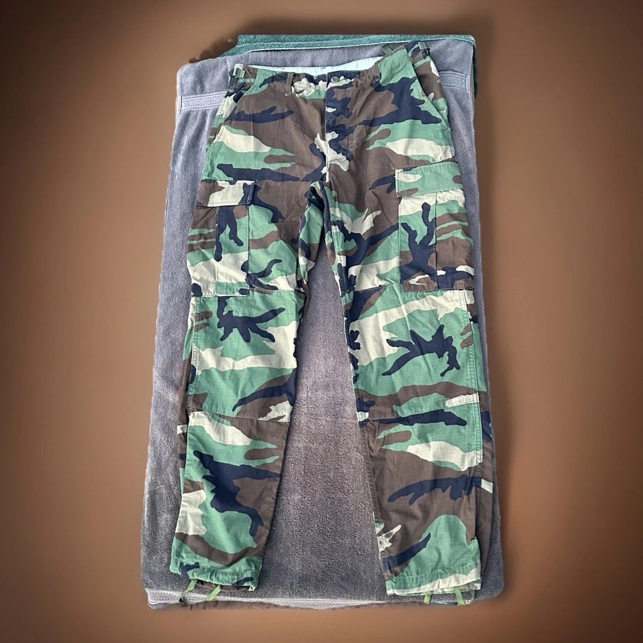 USGI Woodland BDU Trousers · Medium Reg. — Military & Surplus — Lott's & Found
